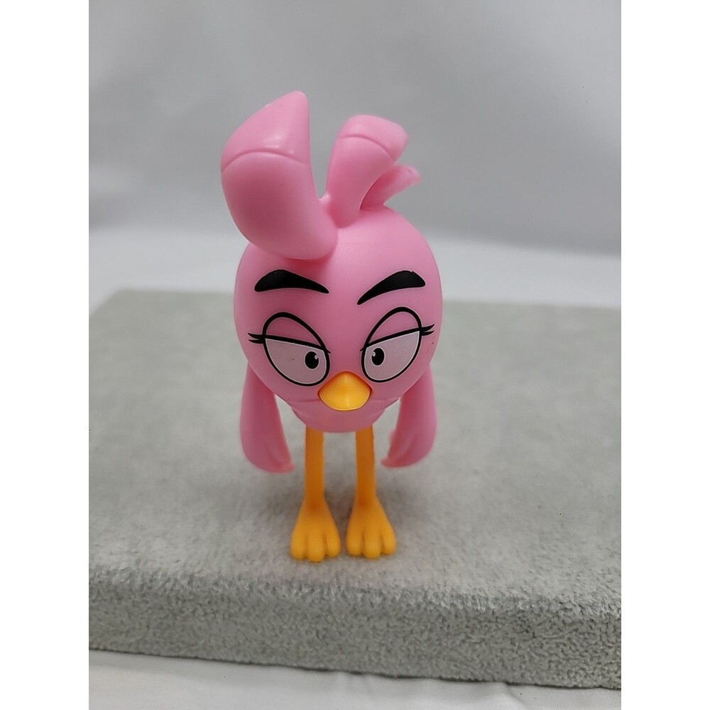 STELLA PINK BIRD 3.5”ANGRY BIRDS SONIC Whisle noisemaker toy figure